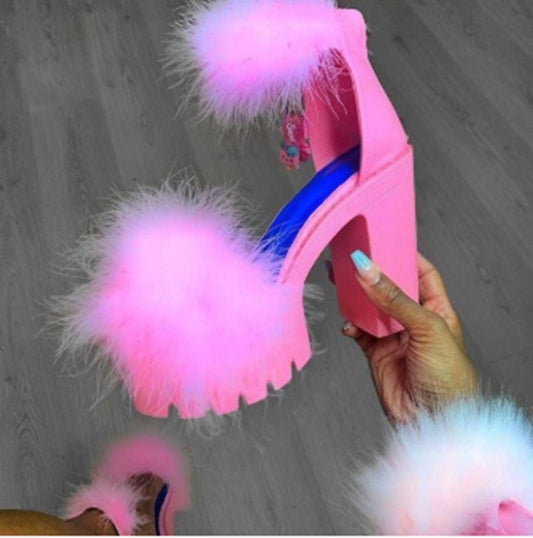 Thick Heel Sandals