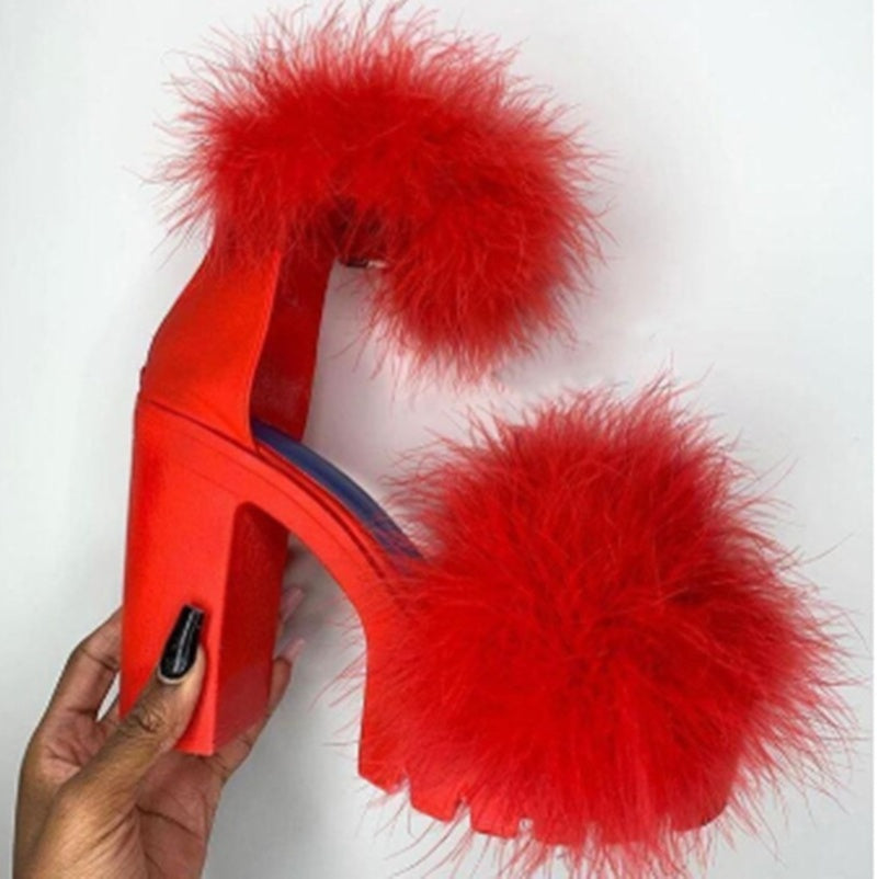 Thick Heel Sandals