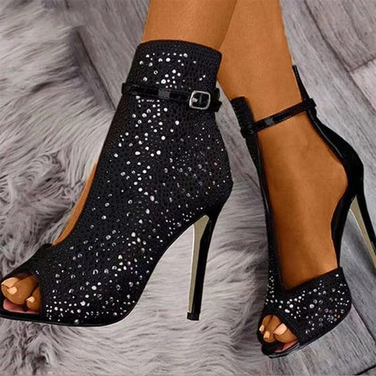 Super High Heel Buckle Strap