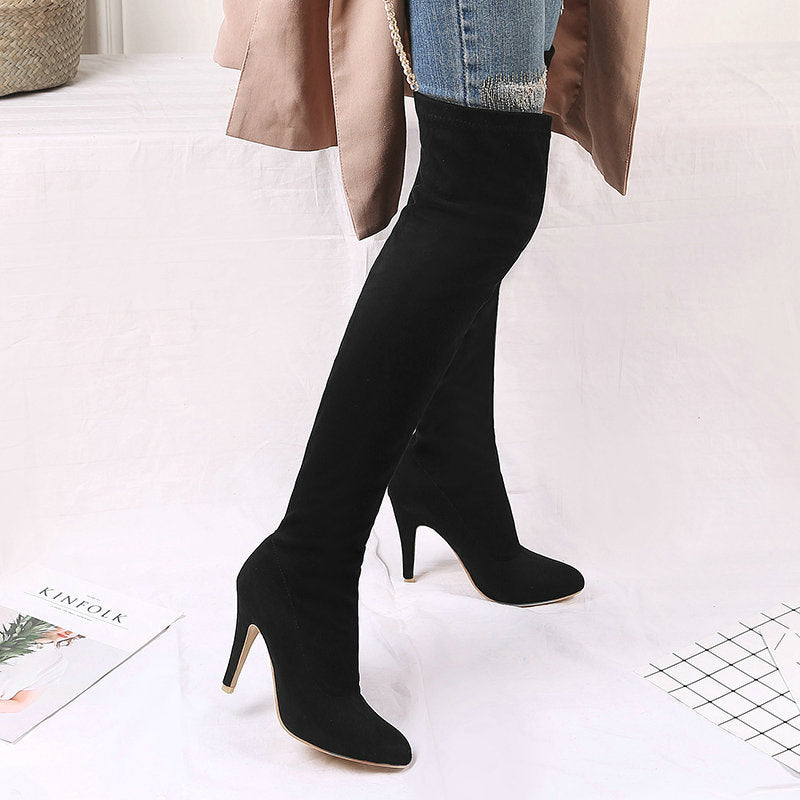 Candy Color Stiletto Boots