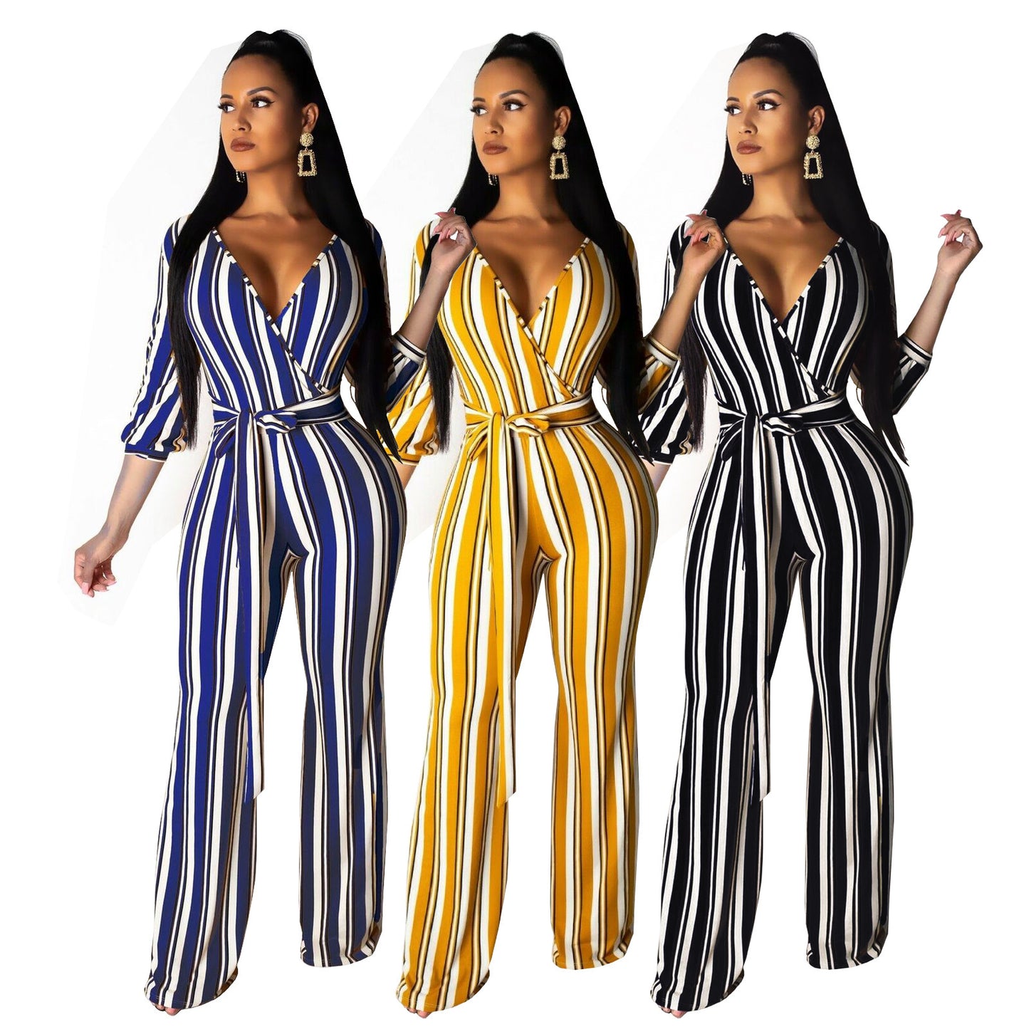 Wide-Leg Jumpsuits