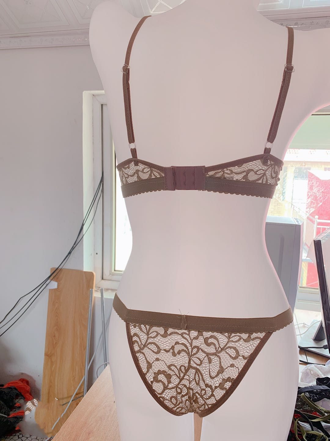 Temptation Lace Three-Point Bra Lingerie