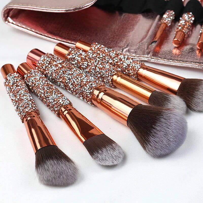 Ten New Diamond-Encrusted Makeup Brushes