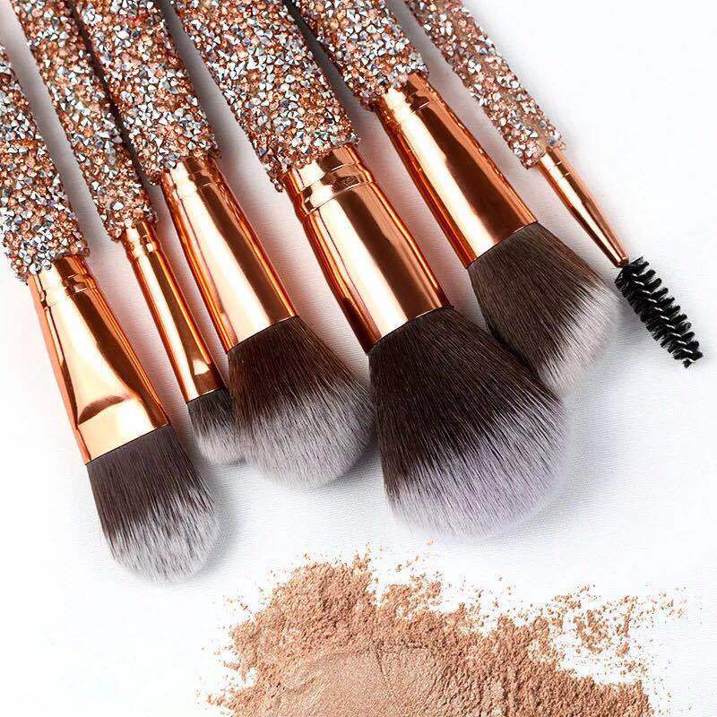 Ten New Diamond-Encrusted Makeup Brushes