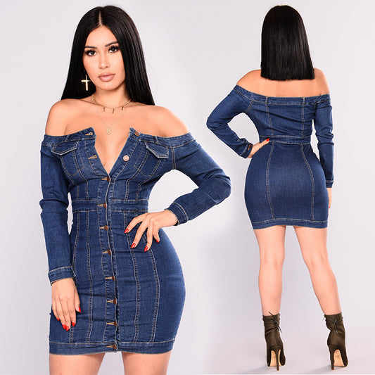 Denim Mini Dress
