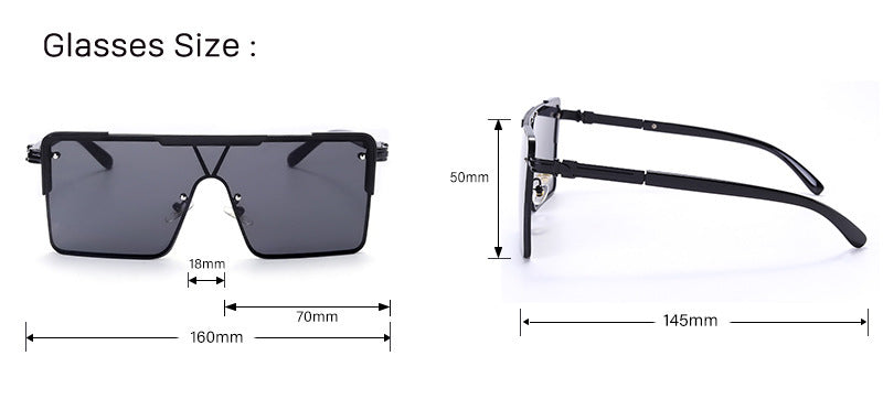Men's Square Modern Sunglasses