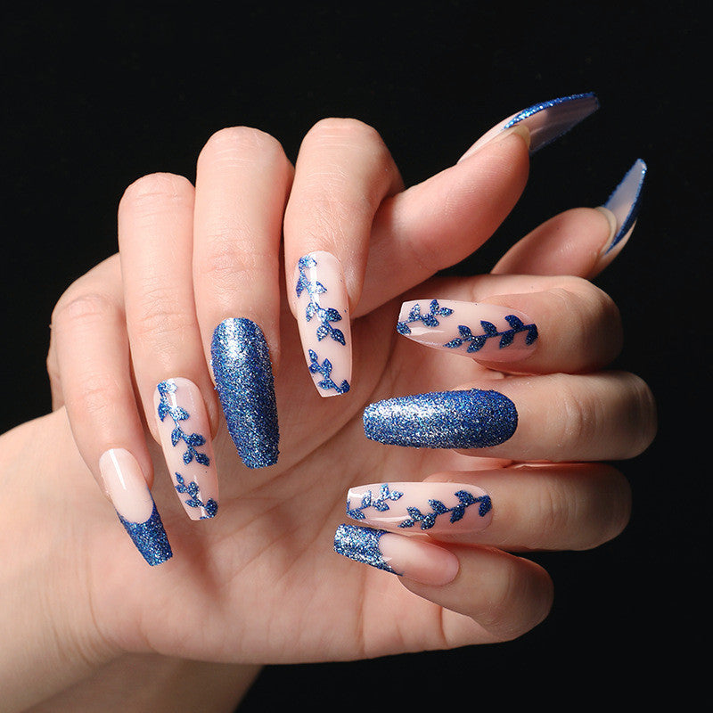 Blue Nail Piece