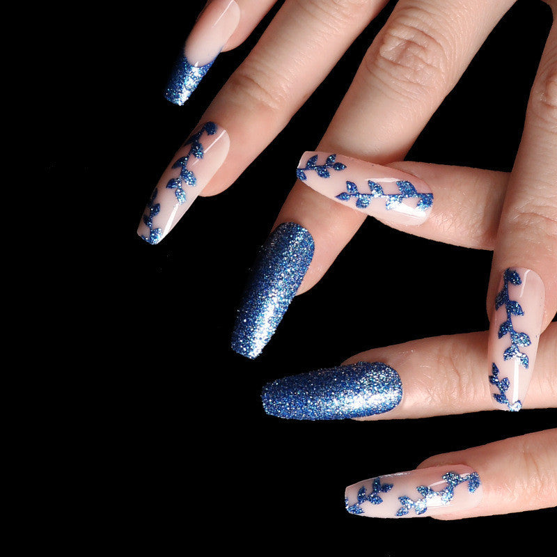 Blue Nail Piece