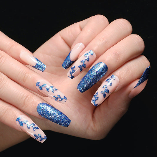 Blue Nail Piece