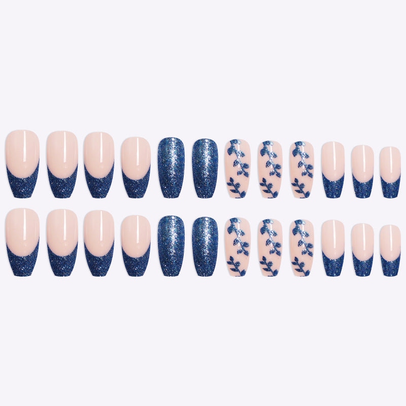Blue Nail Piece