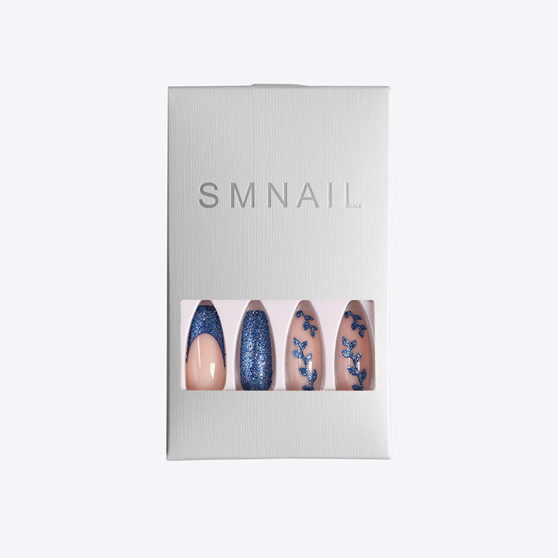 Blue Nail Piece