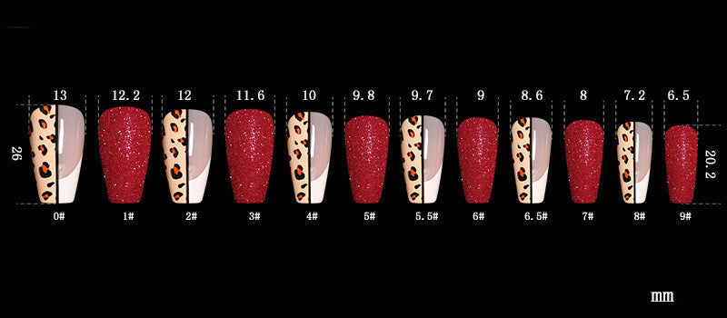 Red Leopard Print