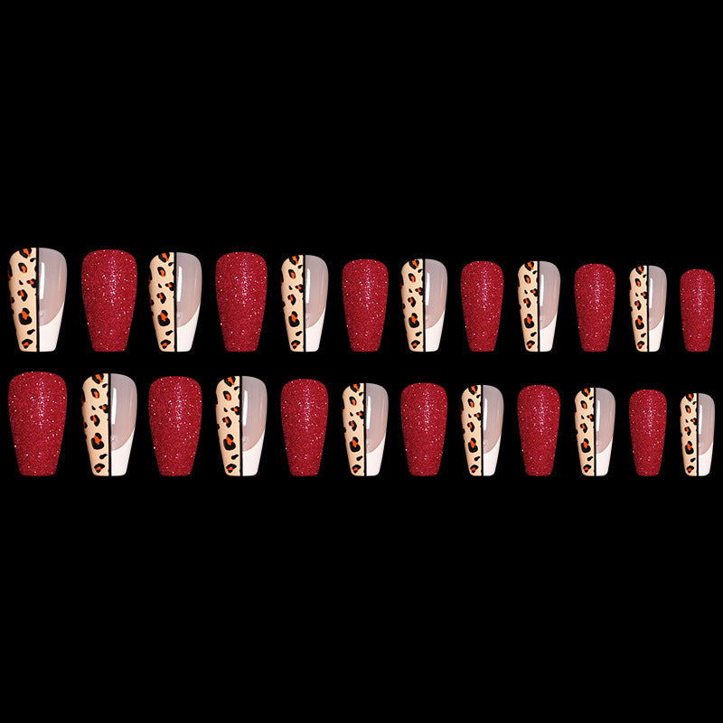Red Leopard Print