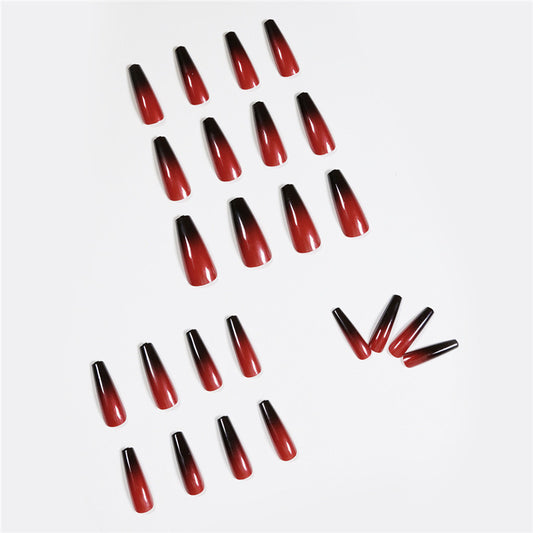 Red And Black Nails
