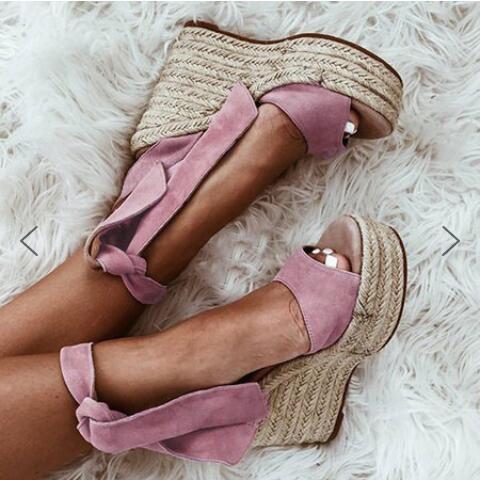 Fashion Wedge Platform Straps