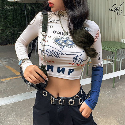 Half Turtleneck Crop