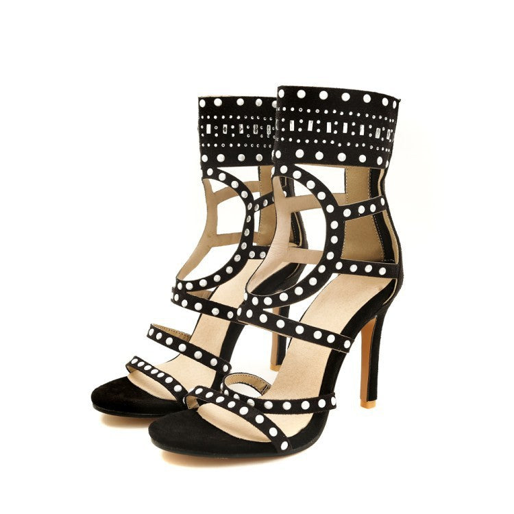 Bag Heel Stiletto Sandals