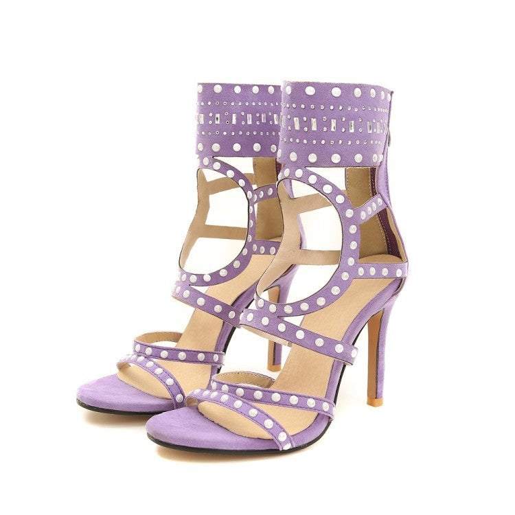 Bag Heel Stiletto Sandals
