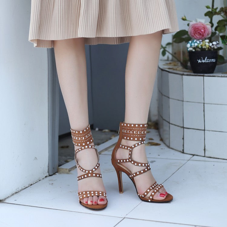 Bag Heel Stiletto Sandals