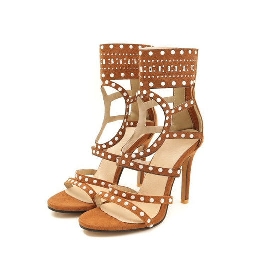 Bag Heel Stiletto Sandals