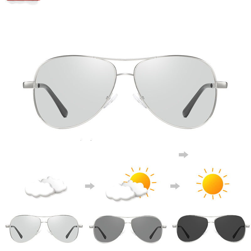 Anti-ultraviolet Sunglasses For Day And Night