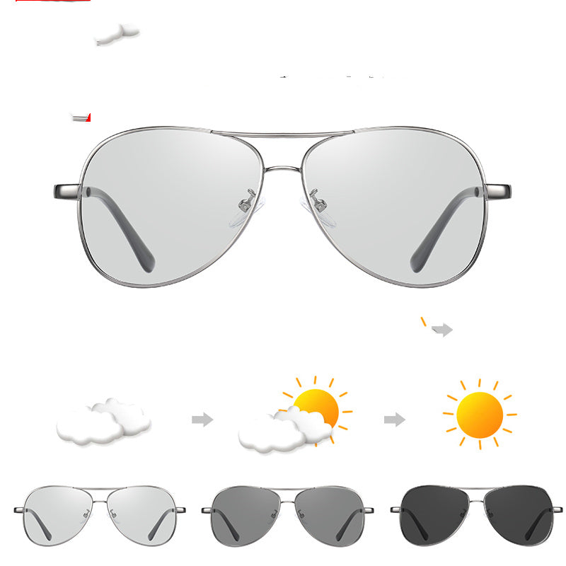 Anti-ultraviolet Sunglasses For Day And Night