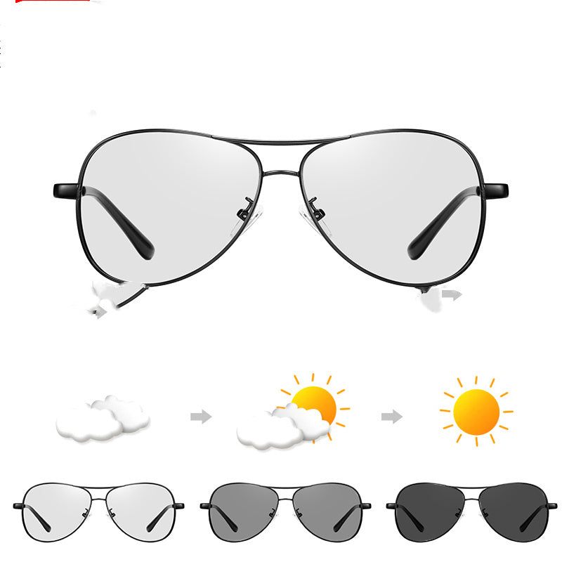 Anti-ultraviolet Sunglasses For Day And Night