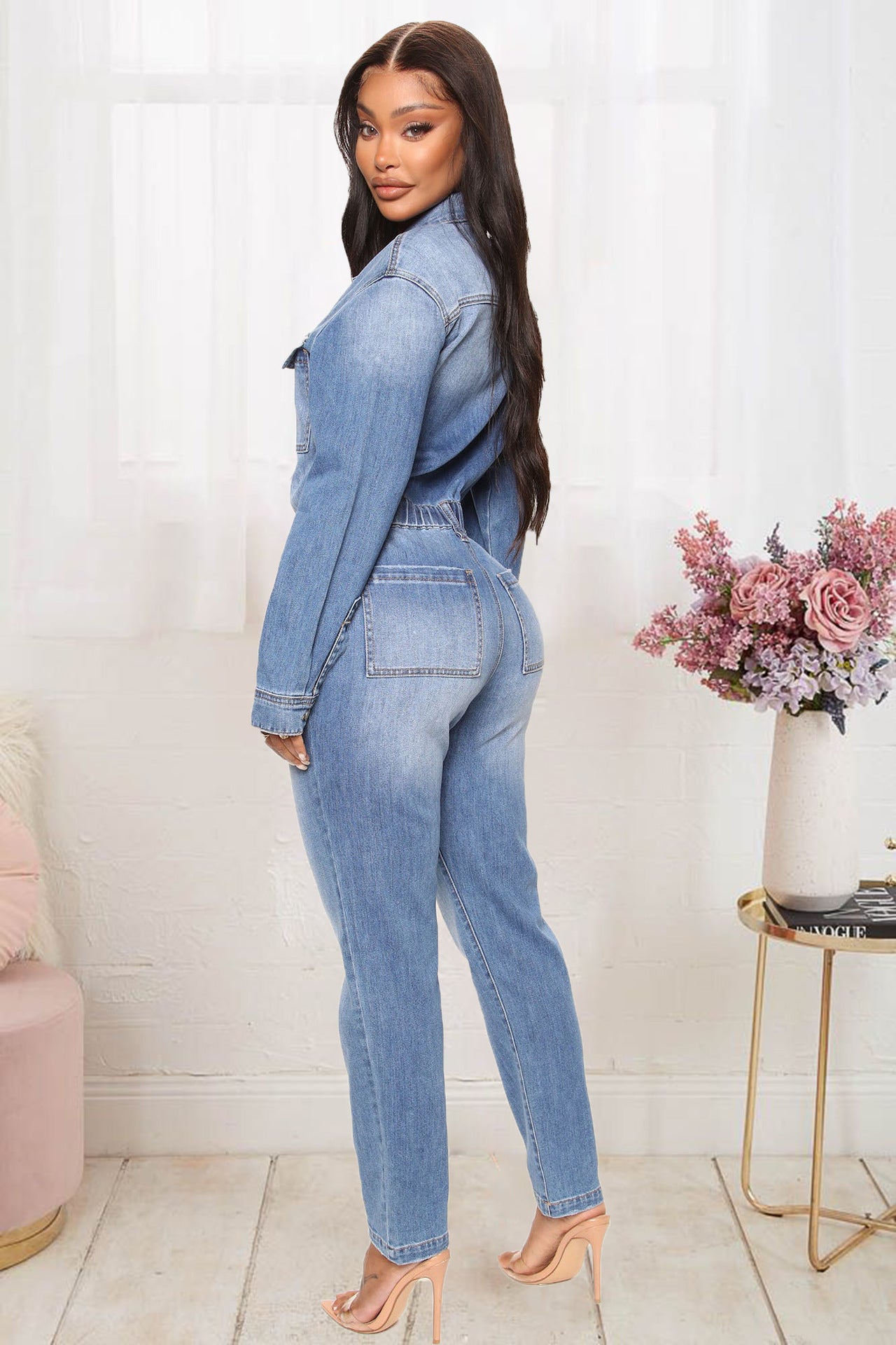 Long Sleeve Jumpsuit