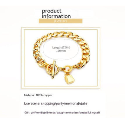 Lock Your Heart Bracelet