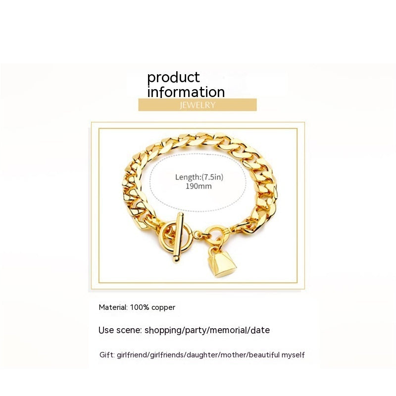 Lock Your Heart Bracelet