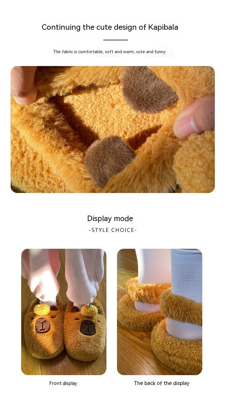 Bara Plush Slippers