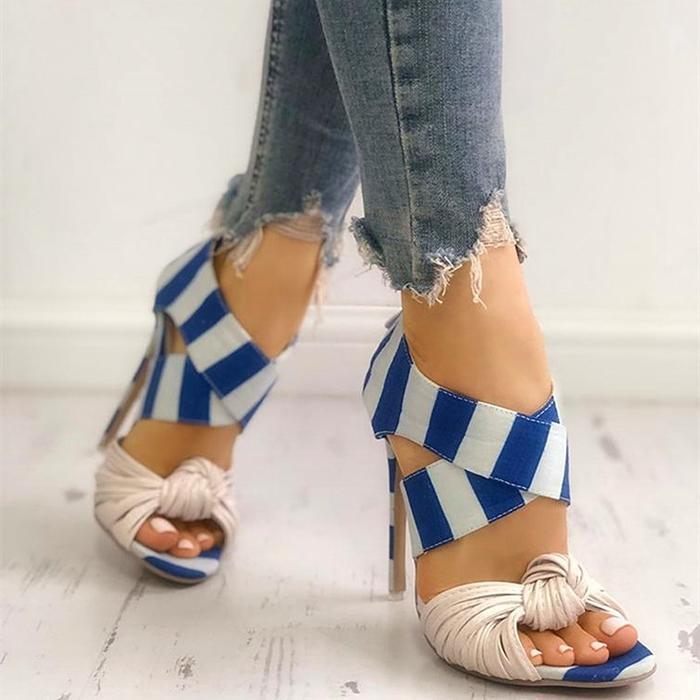 Striped Style Stiletto