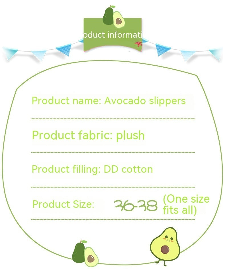 Avocado Slippers