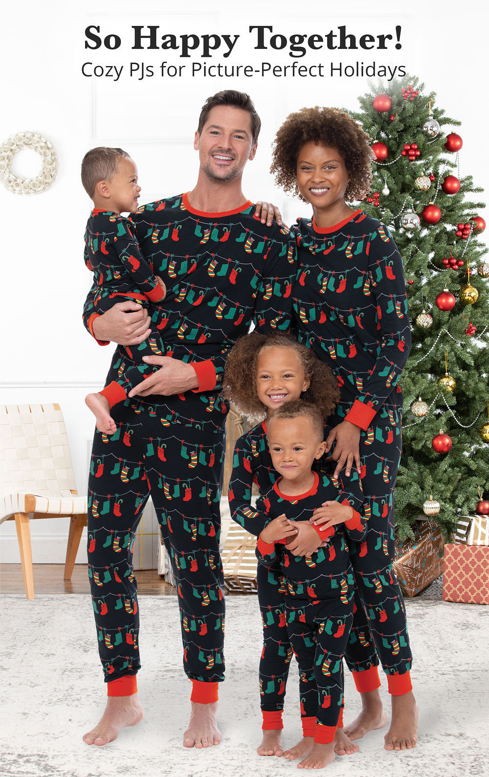 Family Of Four Christmas Pj's