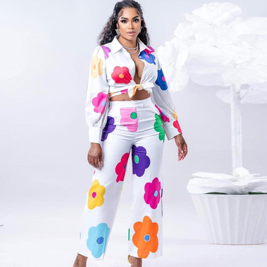 Colorful Two-piece Set