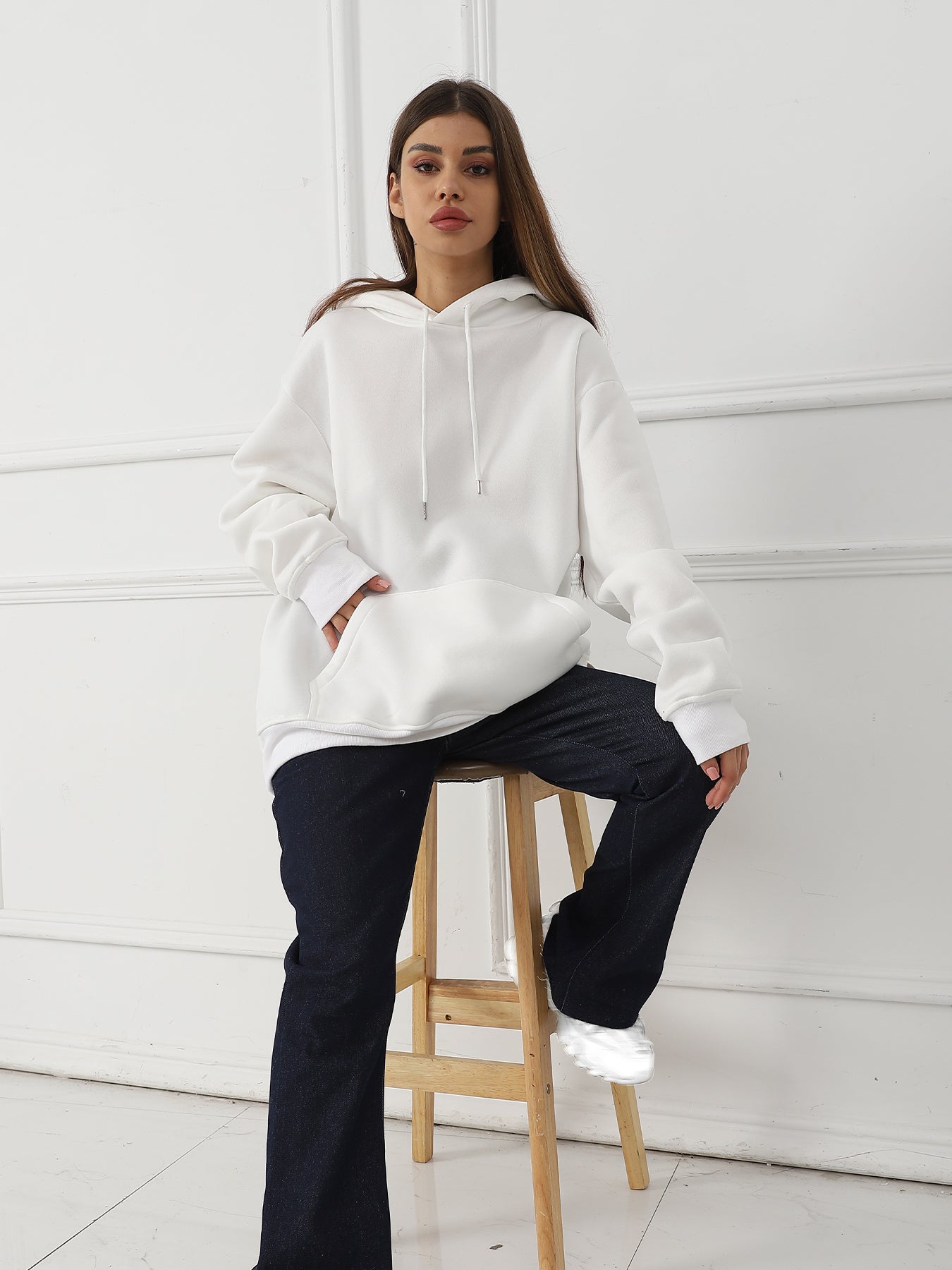 Fashionable Casual Long Sleeved Sweatshirt