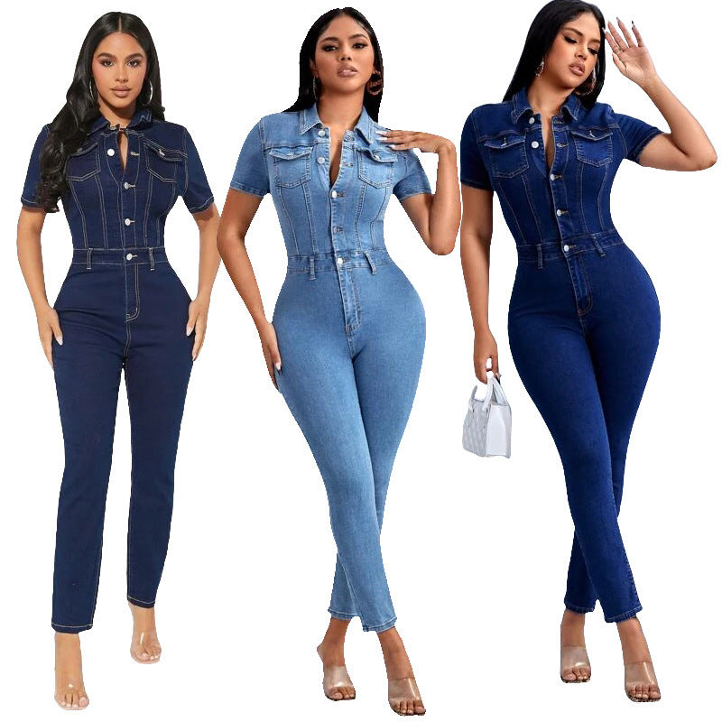 Denim Jumpsuit