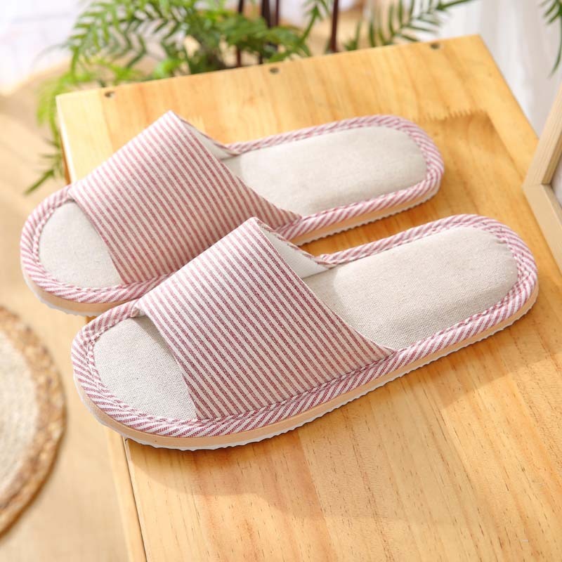 Linen Indoor Slippers