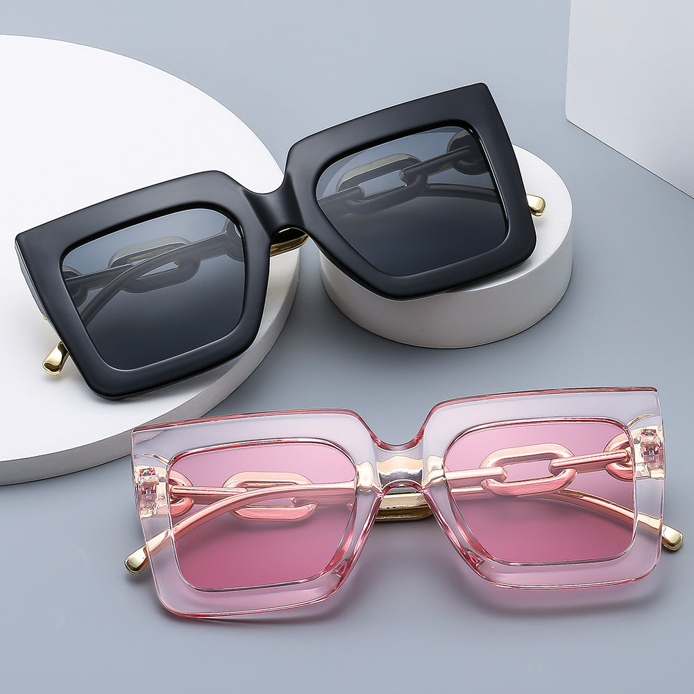 Square Chain Sunglasses