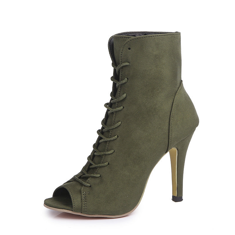 Tie Boots
