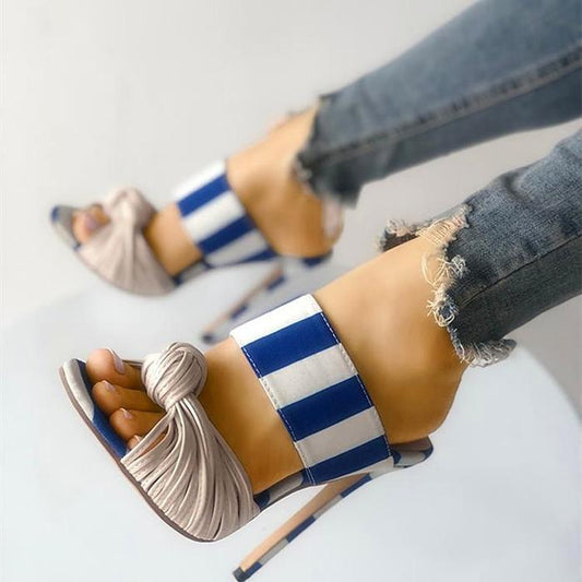 Striped Style Stiletto