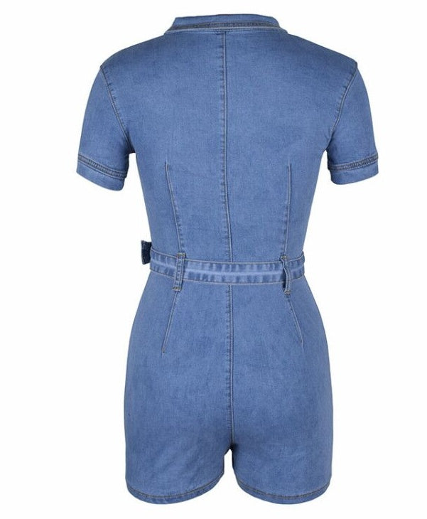 Denim jumpsuit