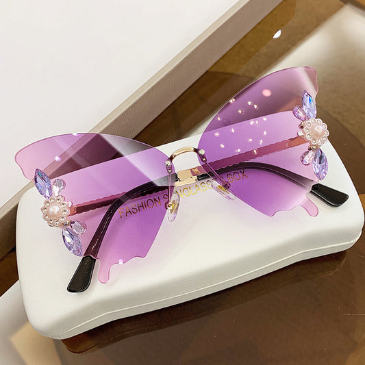 Diamond-encrusted Sunglasses