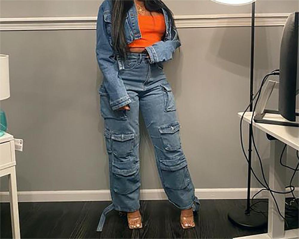 Multi-pocket Jeans