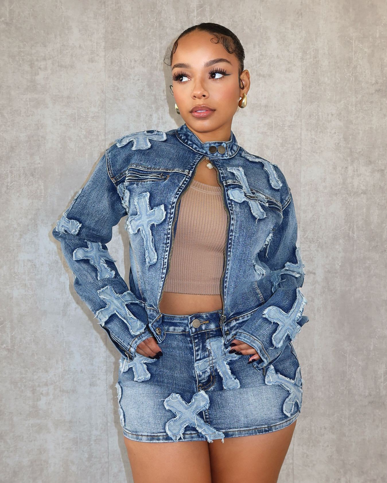 Denim Jacket Suits