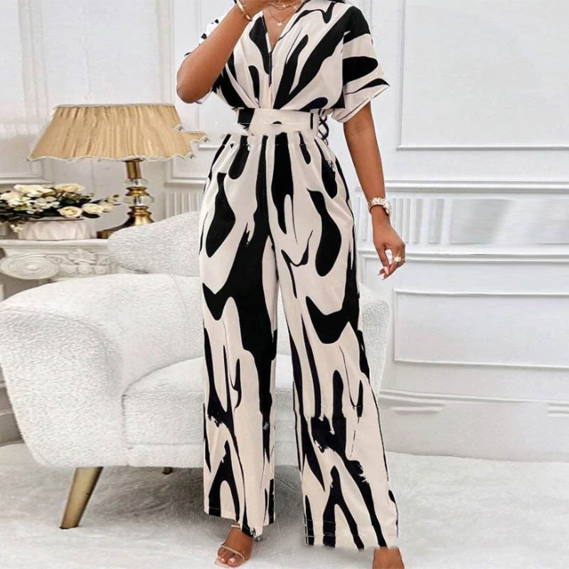 V-neck Jumpsuit