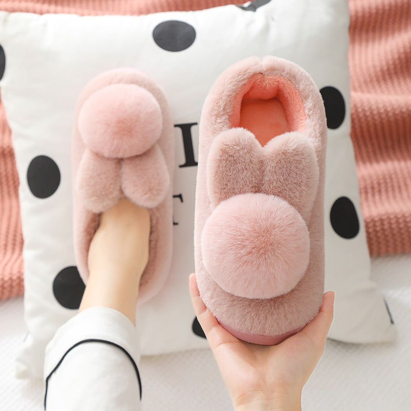 Thick Bottom Non-slip Plush Sluppers