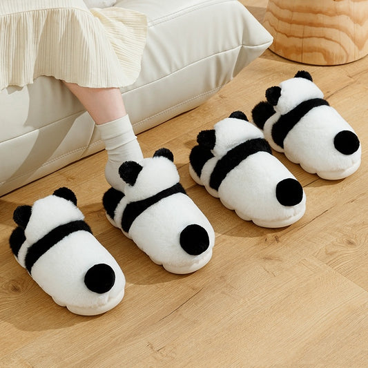 Panda Fleece-lined Slippers