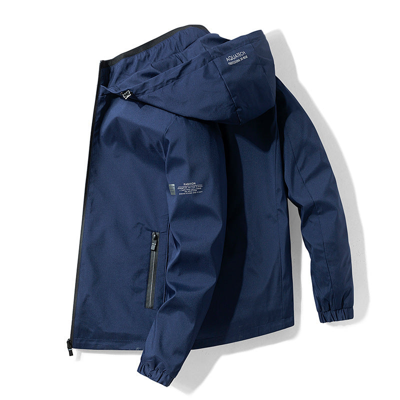 Detachable Hooded Waterproof Jacket