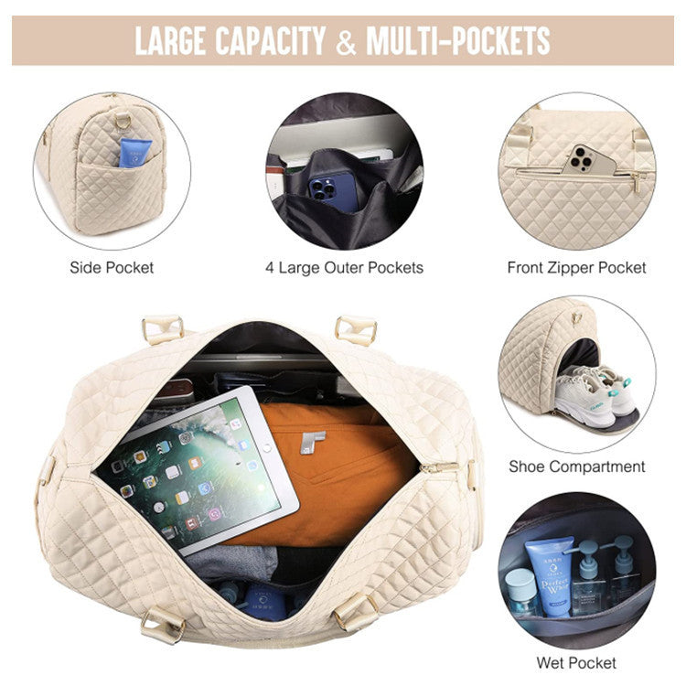 Quilted Travel Baggage